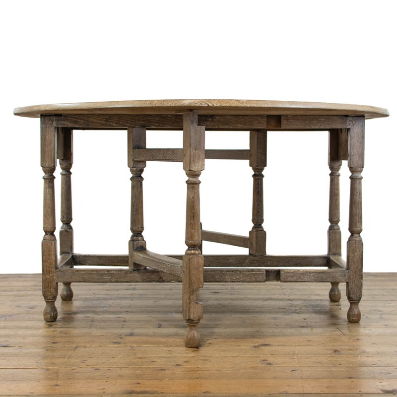 Antique Light Oak Gateleg Table-penderyn-antiques-m-4356-antique-light-oak-gateleg-table-6-main-638028994402733149.jpg