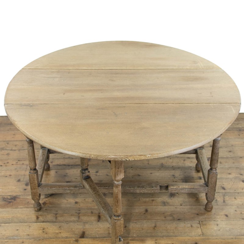 Antique Light Oak Gateleg Table-penderyn-antiques-m-4356-antique-light-oak-gateleg-table-7-main-638028994409920162.jpg