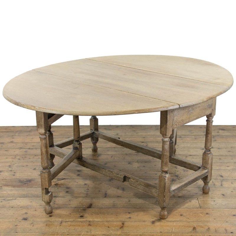 Antique Light Oak Gateleg Table-penderyn-antiques-m-4356-antique-light-oak-gateleg-table-9-main-638028994424763865.jpg