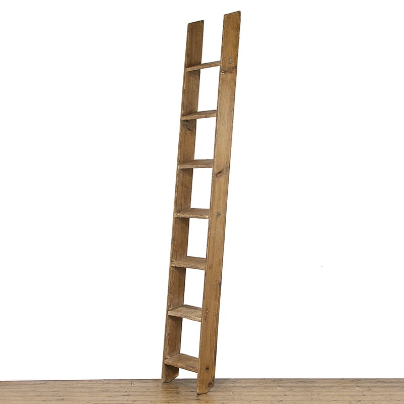 Tall Rustic Antique Pine Ladder Shelf Unit -penderyn-antiques-m-4424-tall-rustic-antique-pine-ladder-shelf-unit-10-main-638048164594610506.jpg