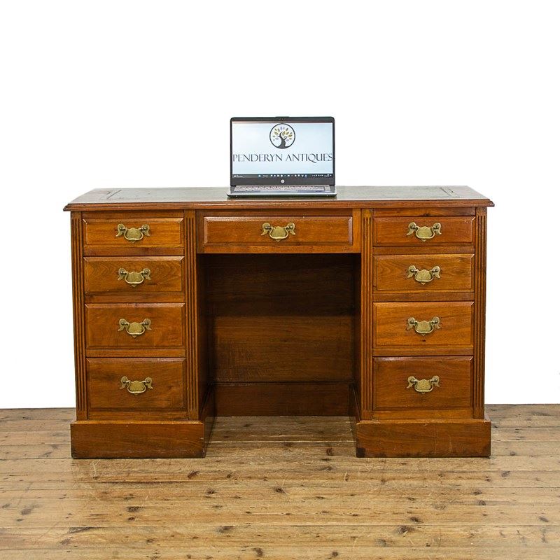 Antique Oak Kneehole Desk-penderyn-antiques-m-4554-antique-oak-kneehole-desk-1-main-638138765932728012.jpg