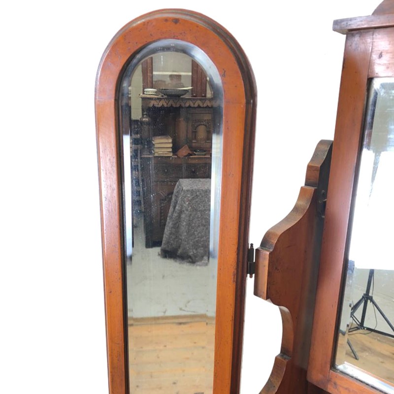 Antique Satin Walnut Dressing Table Chest-penderyn-antiques-m-fc351-main-637956348475194382.JPG