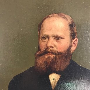 Oil On Board L.Lech 1860