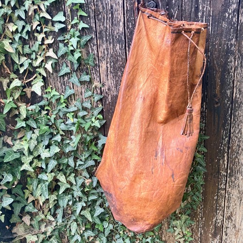Leather bag from MALI.