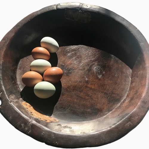 Antique ‘Dug Out’ Wooden Bowl