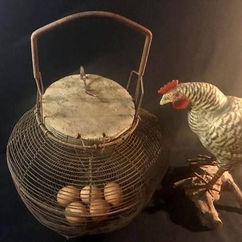 Huge Egg Collecting Basket