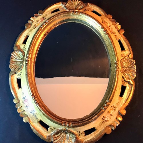 Gilt Wooden Decorated Mirror