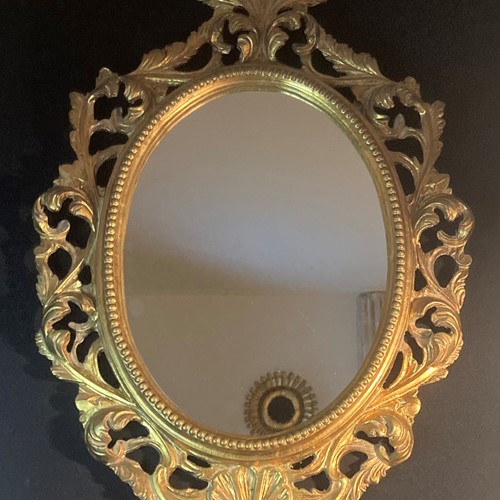 Ornate French Giltwood Mirror