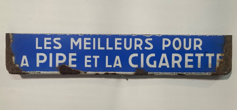 Enamel smoking sign French-pretty-blue-floral-7eacf293-5ed0-435a-bb95-018fcd6fbec2-main-637498825304265943.jpeg