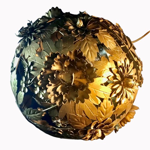 Handcrafted Sphere Ceiling Light 
