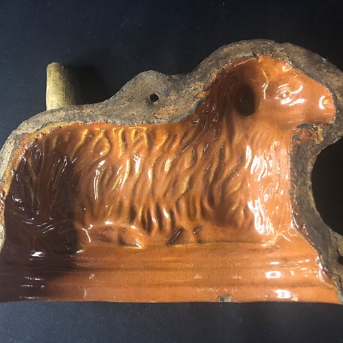 19th century LAMB baking form
