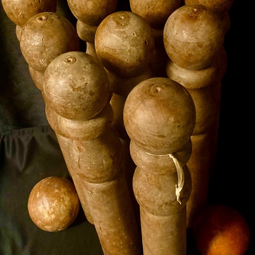 19Th Century French Skittles 