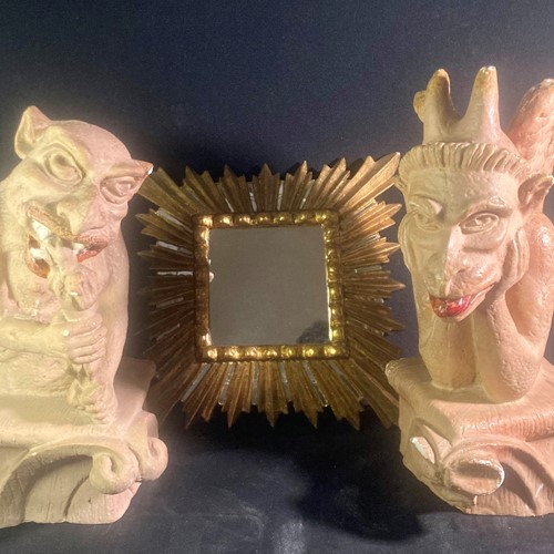 Girolami Signed Grotesque Pair