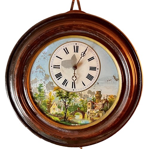 Hand Painted Dutch Wall Clock