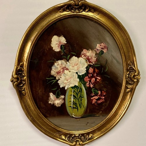 Oil On Board.