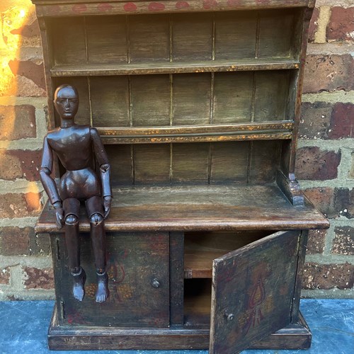 Folk Art Mini Dresser