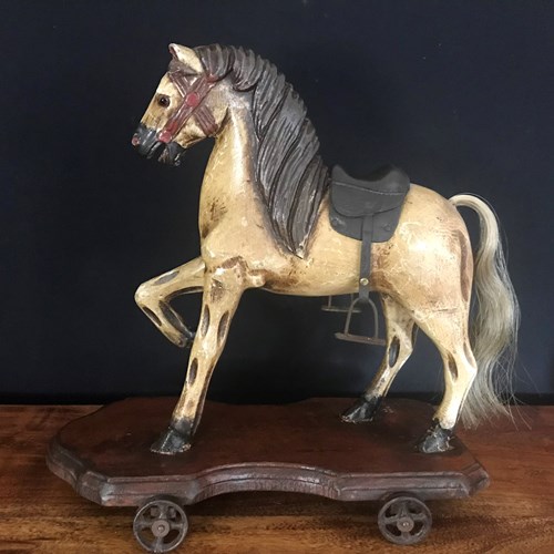 50S Children’S Pull Horse