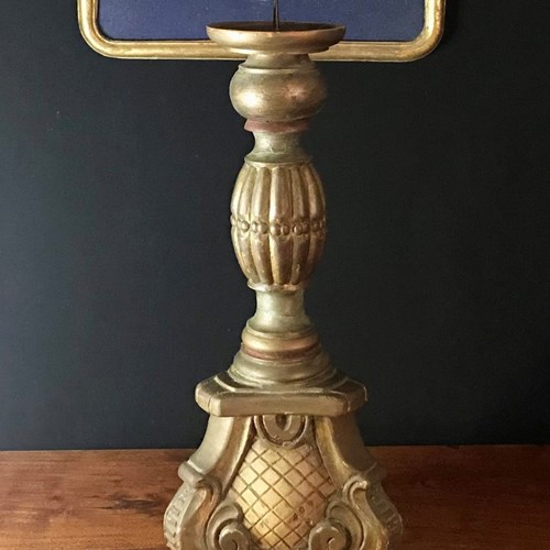 Antique Wooden Pricket 