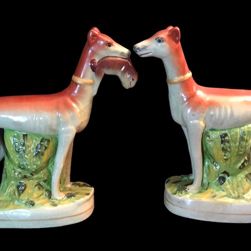 Staffordshire Flatback Fireplace Ornaments 