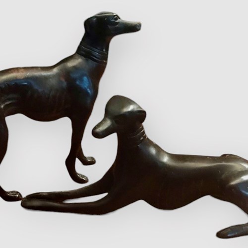 Bronze Greyhounds.
