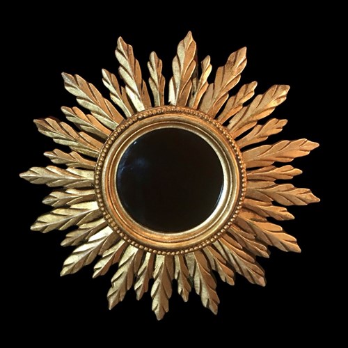 Giltwooden Sunburst Mirror
