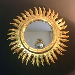 Giltwooden Sunburst Mirror