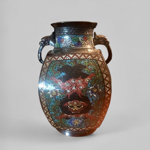 Bronze Cloisonné Vessel