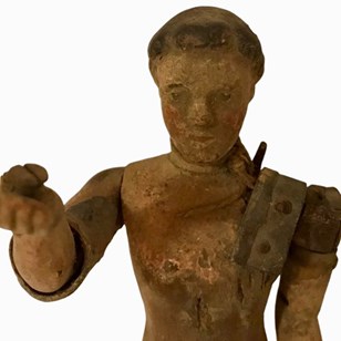 19Th Century Wooden Figure