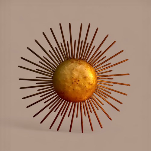 Spanish Sunburst Ceiling Light