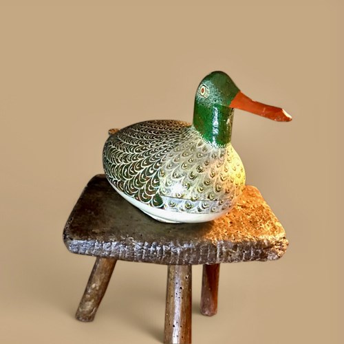 Papier-Mâché Duck