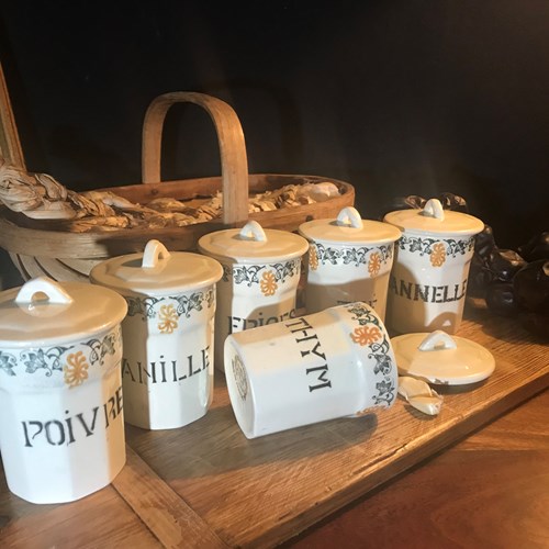 French Porcelain Herb & Spices