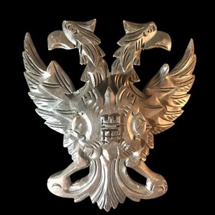 Carved Wooden Coat Of Arms