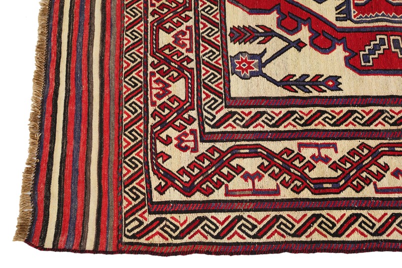 Persian Saghari hand woven wool rug cream red-prior-willis-antiques-4194-6-main-636800650930863879.jpg