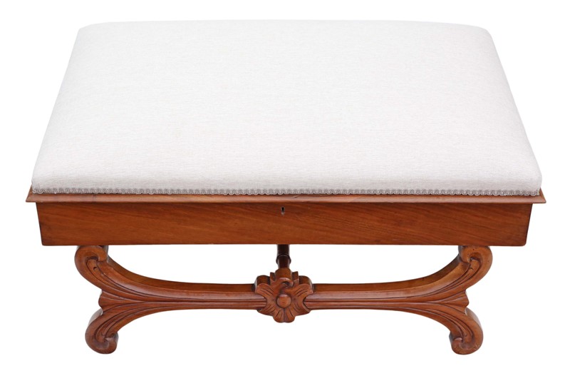 Large walnut Victorian X frame stool-prior-willis-antiques-4794-1-main-636823997379512589.jpg