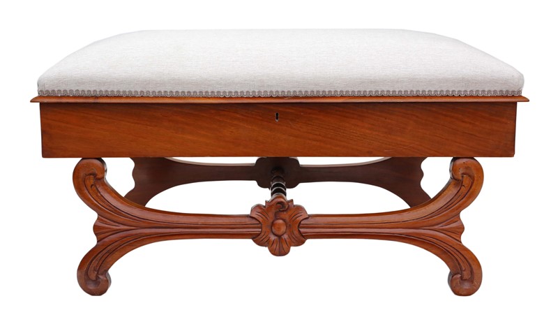 Large walnut Victorian X frame stool-prior-willis-antiques-4794-2-main-636823997534510001.jpg