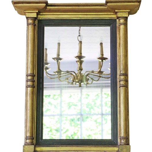 19th Century gilt pier wall mirror 