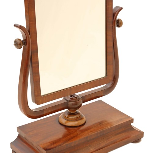 Regency C1825 Mahogany Dressing Table Swing Mirror
