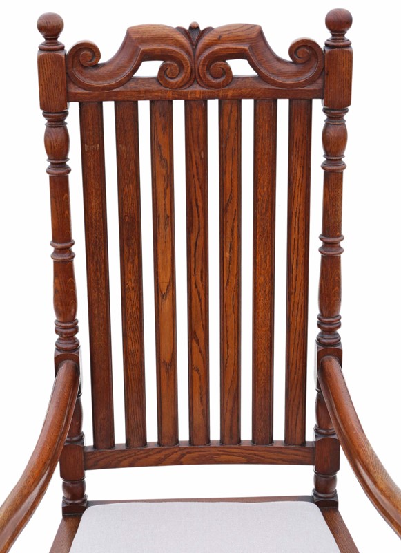 Oak armchair elbow desk chair Charles II style-prior-willis-antiques-7933-6-main-637645564391319793.jpg
