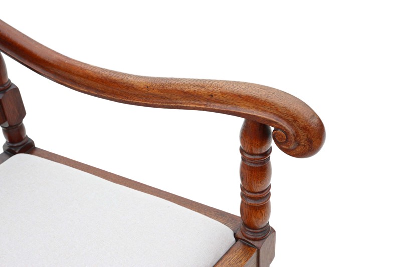 Oak armchair elbow desk chair Charles II style-prior-willis-antiques-7933-7-main-637645564409756939.jpg