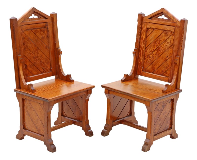 Pair of Gothic pitch pine throne side chairs-prior-willis-antiques-8016-1-main-637794875715560426.jpg