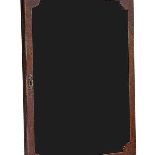 Antique C.1900 Inlaid Mahogany Wall Collectors Cabinet – Fine Display Cabinet