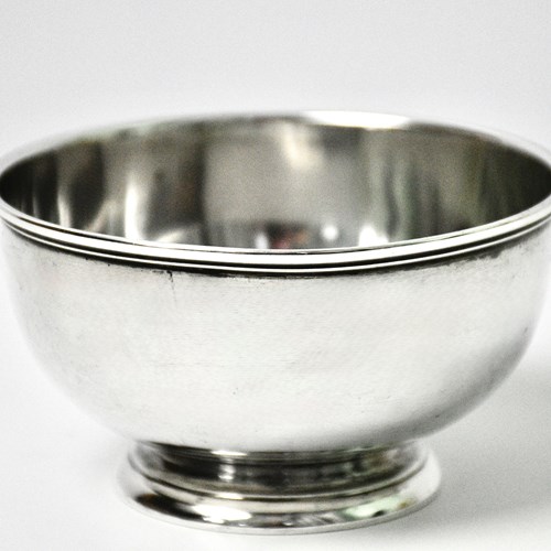 Antique Sterling Silver Sugar Bowl 1910 By Stokes & Ireland Ltd London