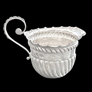 Antique Sterling Silver Cream Jug 1...