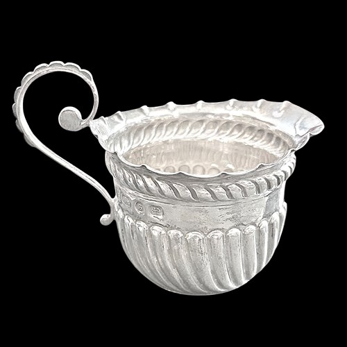 Antique Sterling Silver Cream Jug 1892 By Vale Brothers & Sermon