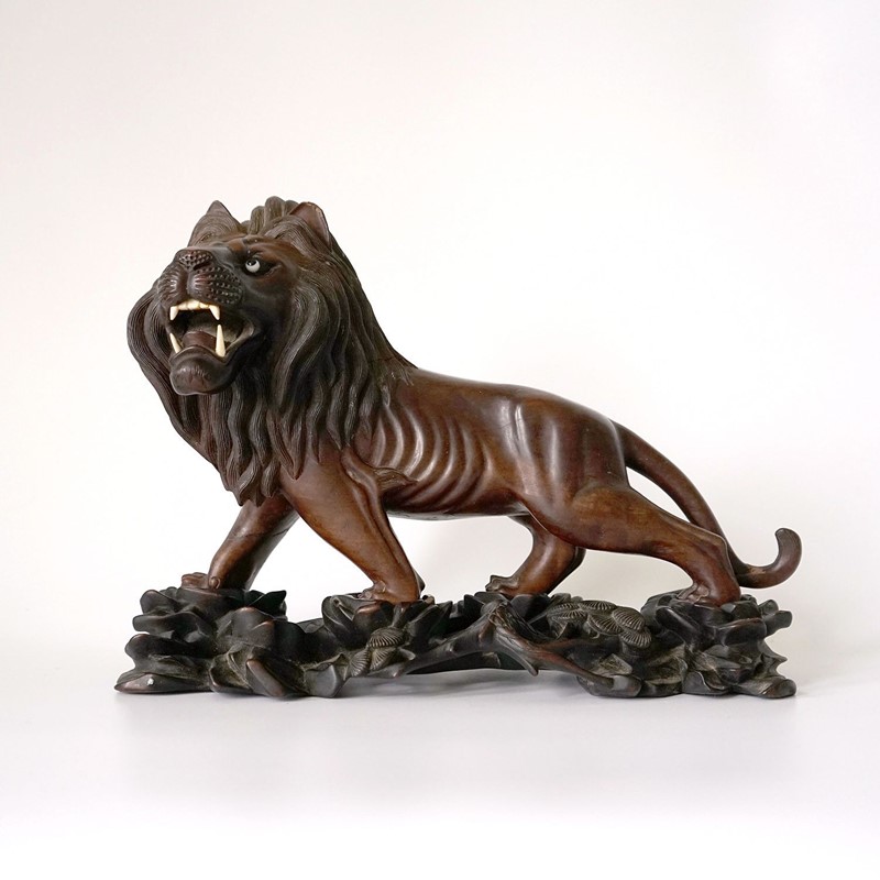 Antique chinese carved hardwood lion on stand-rag-and-bone-4-dsc07382-main-638030933985491902.jpeg