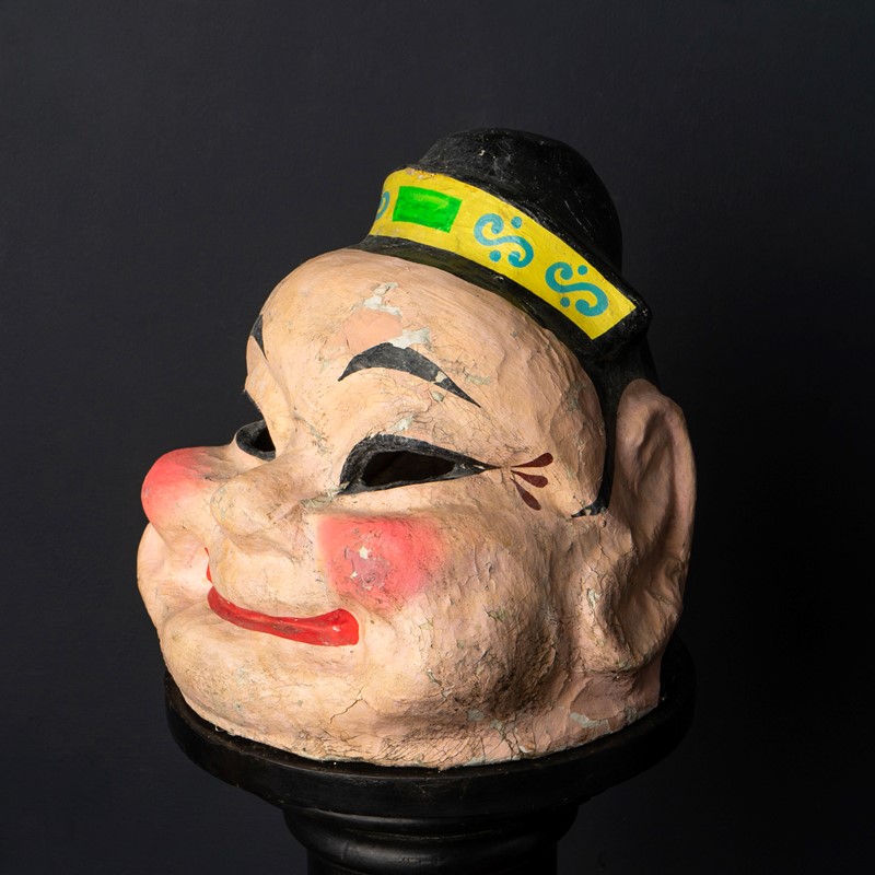 Vintage Chinese Paper Maché Full Head Theatrical Face Mask, C. 1970S-rag-and-bone-dsc04483-main-638048875971025483.jpg