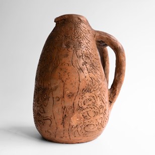 Vintage Terracotta Studio Pottery J...
