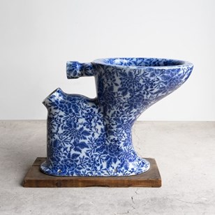 Antique Victorian Doulton & Co. 'Si...
