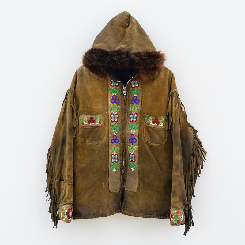 Vintage Ojibwe Beaded Tasseled Moose Skin Trapper Coat - 1950S Native American-rag-and-bone-front-brighter-this-one-rtg-main-638193301095402441.JPG