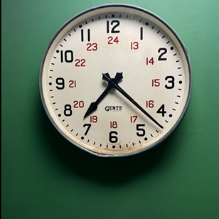 1950S Welsh Railway Clocks By Gents...